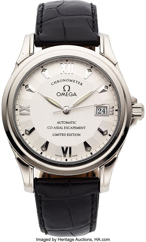 omega co-axial escapement limited edition|omega watches18k gold co axial.